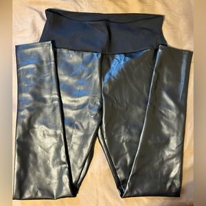 Assets by Spanx Faux Leather Leggings